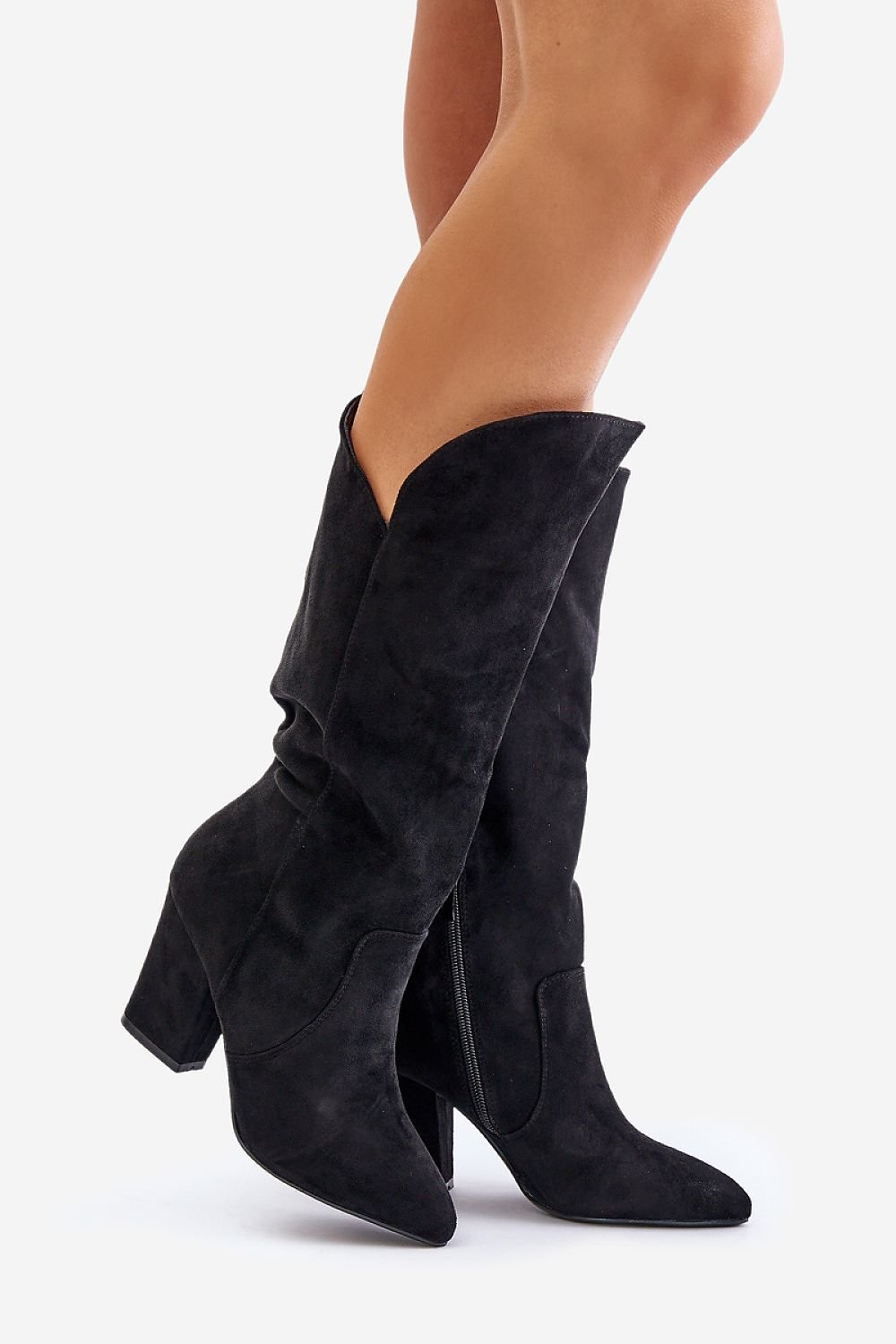 Heel boots model 202612